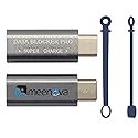 Meenova USB C Data Blocker Pro, USB-C Female to Male Adapter with Smart Chip Security to Protect Against Juice Jacking, Grey