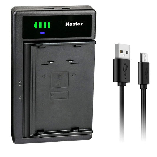 Kastar LTD2 USB NP-55H Battery Charger Compatible with Sony NP-33 NP-55 NP-55H NP-66 NP-68 NP-77 NP-77H NP-78 NP-90 NP-98 NP-98H NP-99 Battery, Sony