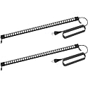 2 Pack Outdoor Wall Washer Lights ,72W 5000K Daylight White Wall Washer Lighting,IP67 Waterproof 4ft 120V Linear Led Wall Light Bar for Outdoor Indoor