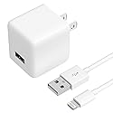 TalkWorks USB Cable Compatible w/ iPhone 14/14 Plus/14 Pro/14 Pro Max, 13/Mini/Pro/Pro Max, 12/Mini/Pro/ProMax, Phone, AirPods, iPad - 5' Lightning…