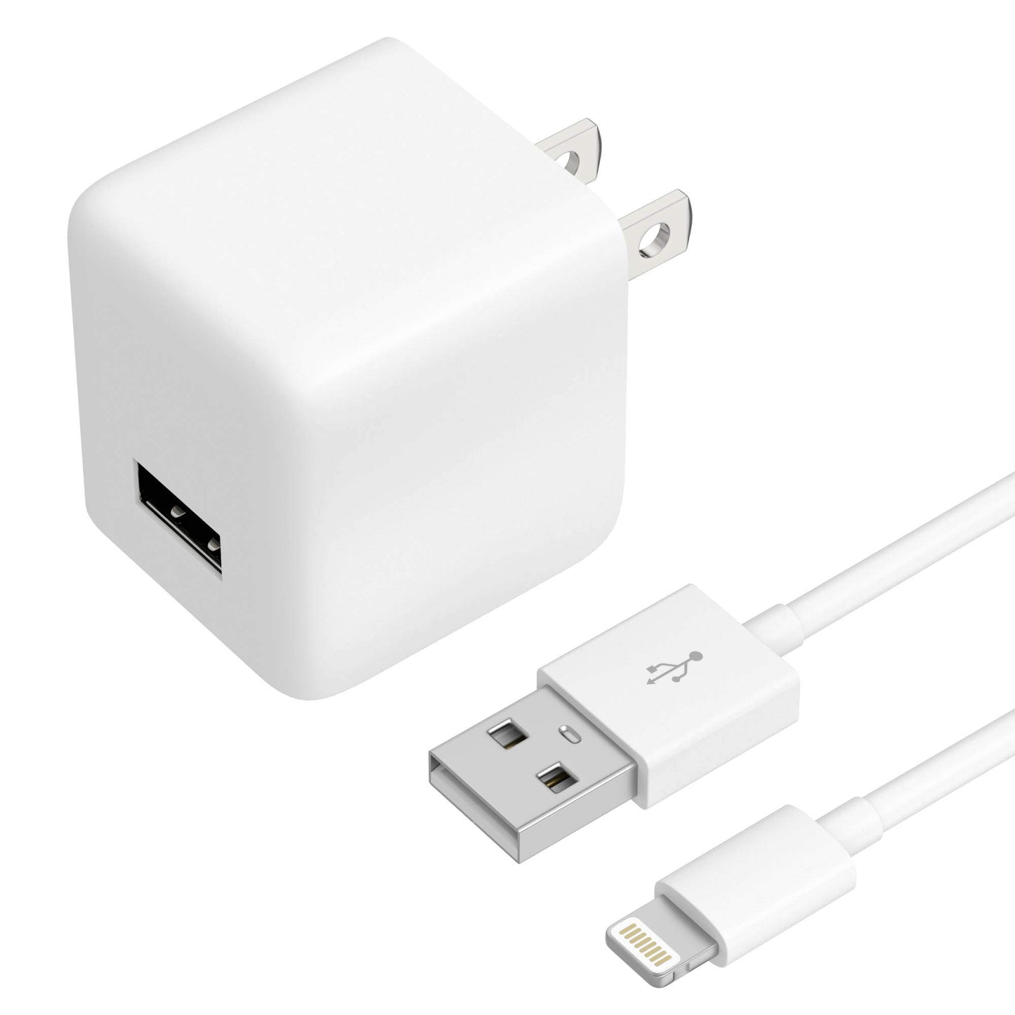 TalkWorks USB Cable Compatible w/ iPhone 14/14 Plus/14 Pro/14 Pro Max, 13/Mini/Pro/Pro Max, 12/Mini/Pro/ProMax, Phone, AirPods, iPad - 5' Lightning…