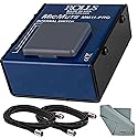 Rolls Pro Switchable Microphone Mute/Talk Professional Microphone Switch and Accessory Bundle w/Xpix XLR Cables + Fibertique Cloth