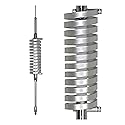 Browning BR-78 15,000-Watt High-Performance 25 MHz to 30 MHz Broad-Band Flat-Coil CB Antenna, 63 Inches Tall