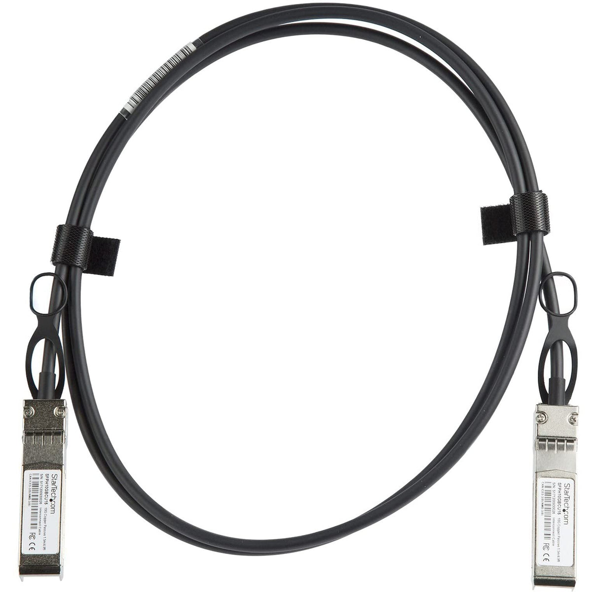 StarTech.com Cisco SFP-H10GB-CU1-5M Compatible 1.5m 10G SFP+ to SFP+ DAC Twinax - 10GbE SFP+ Copper DAC 10Gbps Low Power Passive Transceiver Module