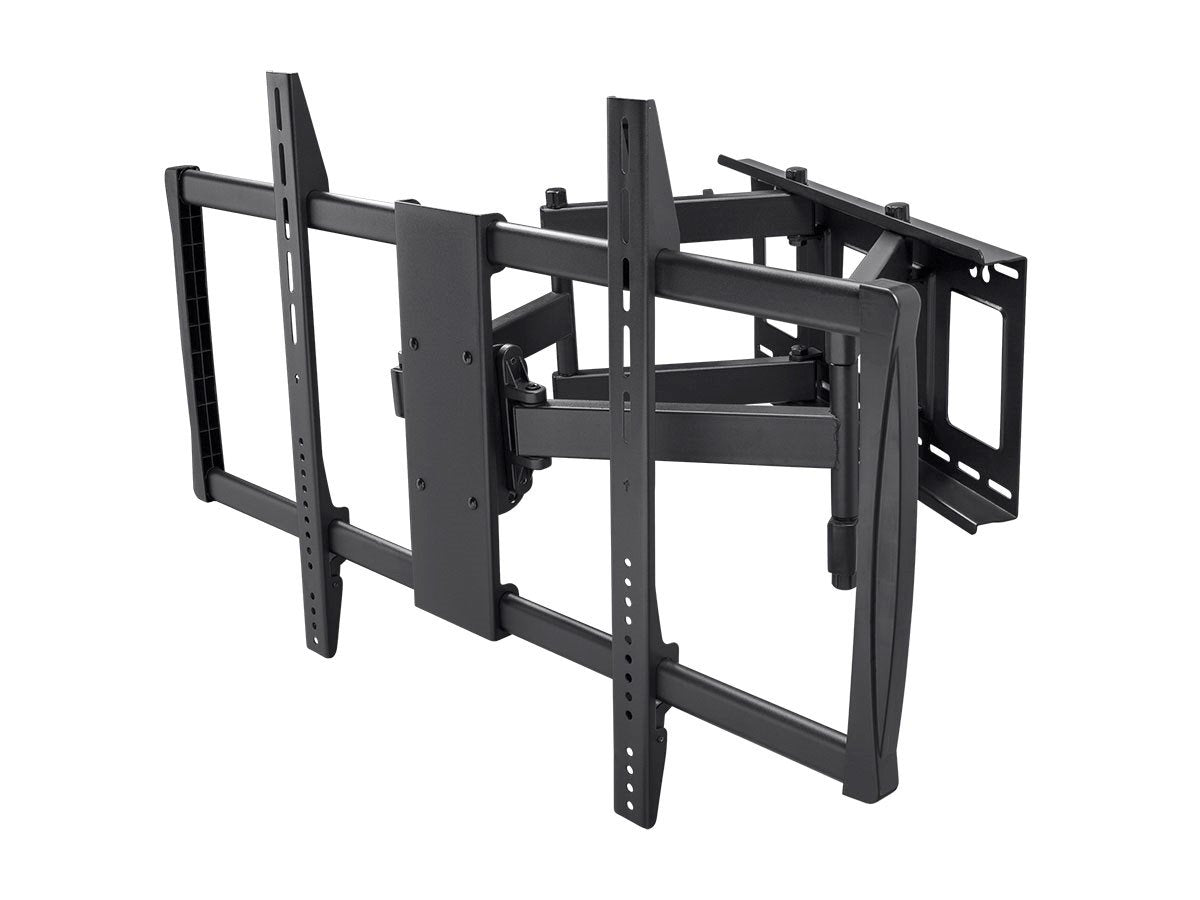 Monoprice Full-Motion Articulating TV Wall Mount - TVs 60in to 100in, Up to 176lbs, VESA 900x600, No Logo - Commercial Series