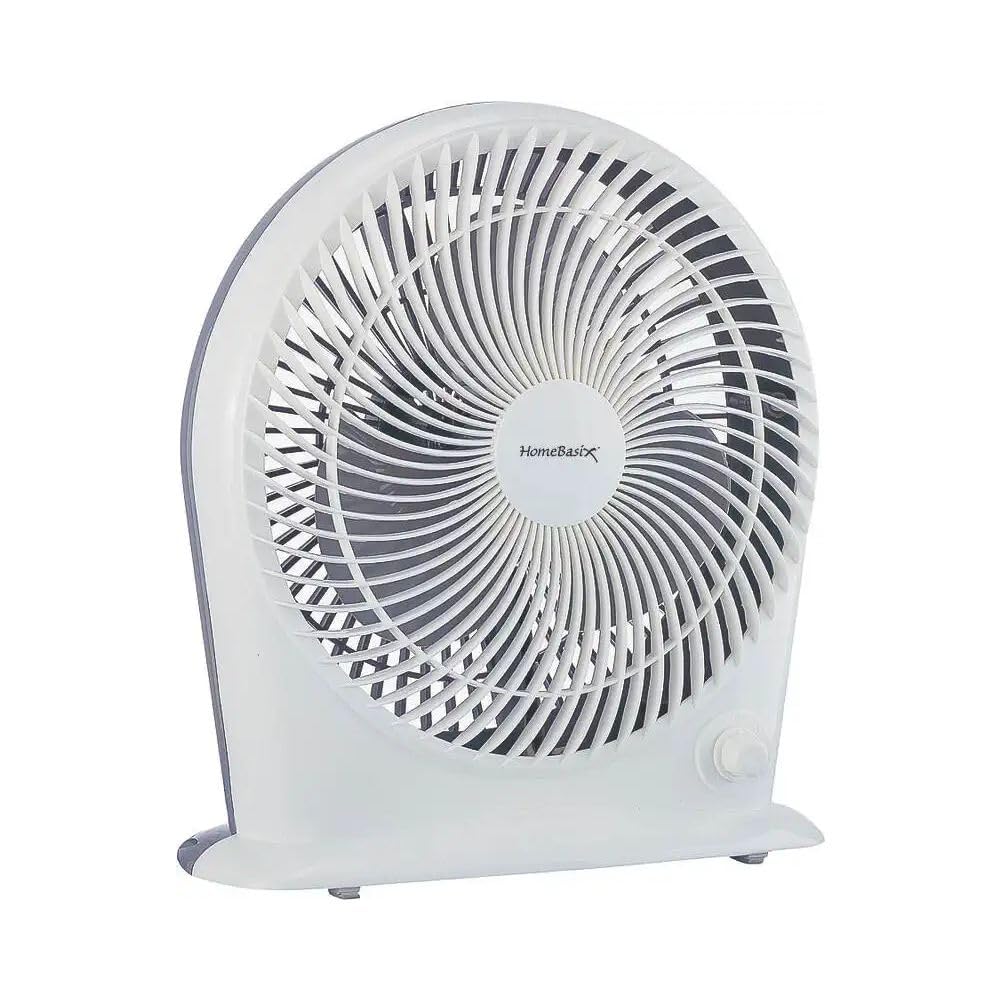 HOMEBASIX DB-100 3-Speed Box Fan, 10-Inch