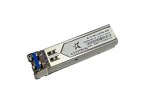 Keystron S-31DLC20D MikroTik Compatible 1000Base-LX 20KM SFP Transceiver Module 1310nm