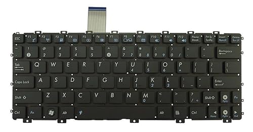 wangpeng® New Black US Laptop Keyboard for ASUS EEE PC 1016P 1016PT 1018P 1018PB US Keyboard
