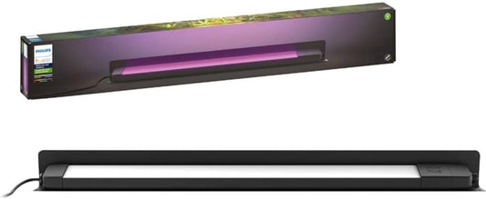Philips Hue Amarant Outdoor Smart Light Bar, Black - 20W, White and Color Ambiance LED Light - 1 Pack - Requires Hue Bridge and Outdoor Power Supply