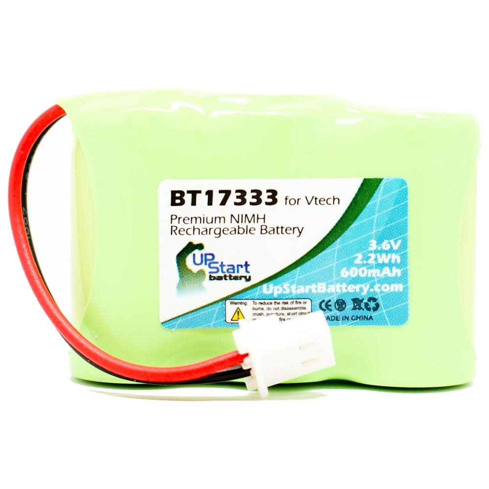 2X Pack - BT-17333 Battery for VTech CS5111, CS5121, CS5121-2, CS5111-2, CS5121-3, CS5211 Cordless Phones (600mAh, 3.6V, NI-MH)