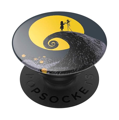 PopSockets Adhesive Phone Grip, Holder, Phone Stand, Nightmare Before Christmas - Nightmare Icon (Gloss)