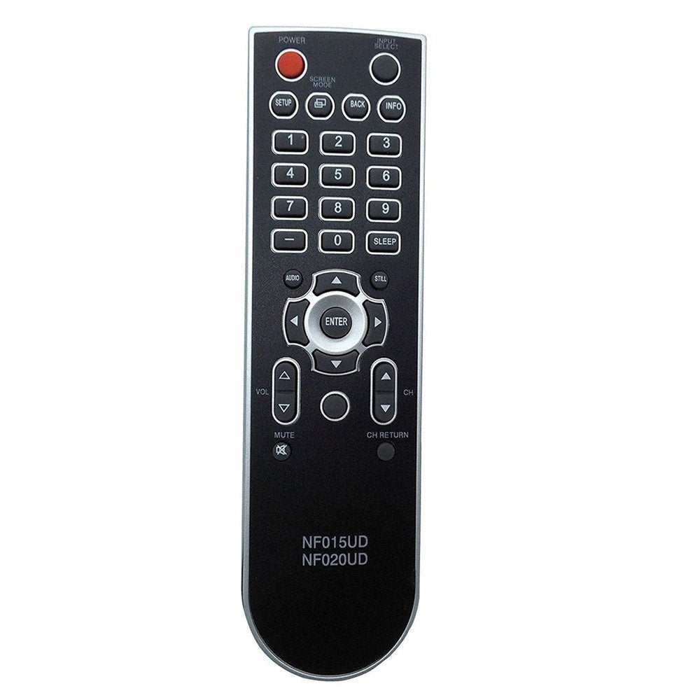 NF015UD NF020UD Replaced Remote fit for Emerson Sylvania TV LC321SS9 LC321SS9A LC370SS8 LC370SS8A LC370SS8M LC420EM8 RLC420EM8 LC320EM81 LC320EM82