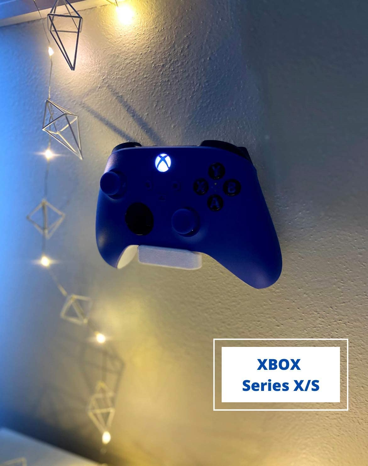 [2 Pack] Holder Stand for XBOX ONE/Elite/Series X & S Controllers | Mount Anywhere with No Wall Damage | Organize Your Gaming Space | Anti-Slip