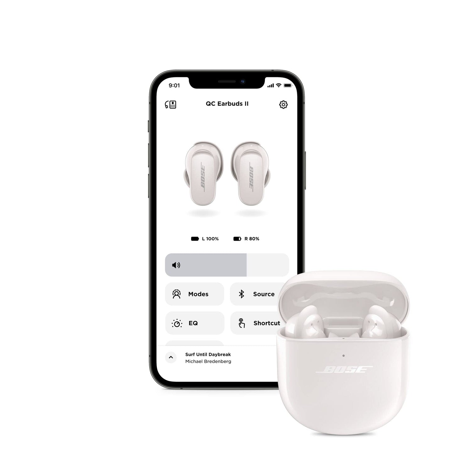 Bose QuietComfort Earbuds II, Wireless, Bluetooth, World’s Best Noise Cancelling In-Ear Headphones with Personalized Noise Cancellation & Sound