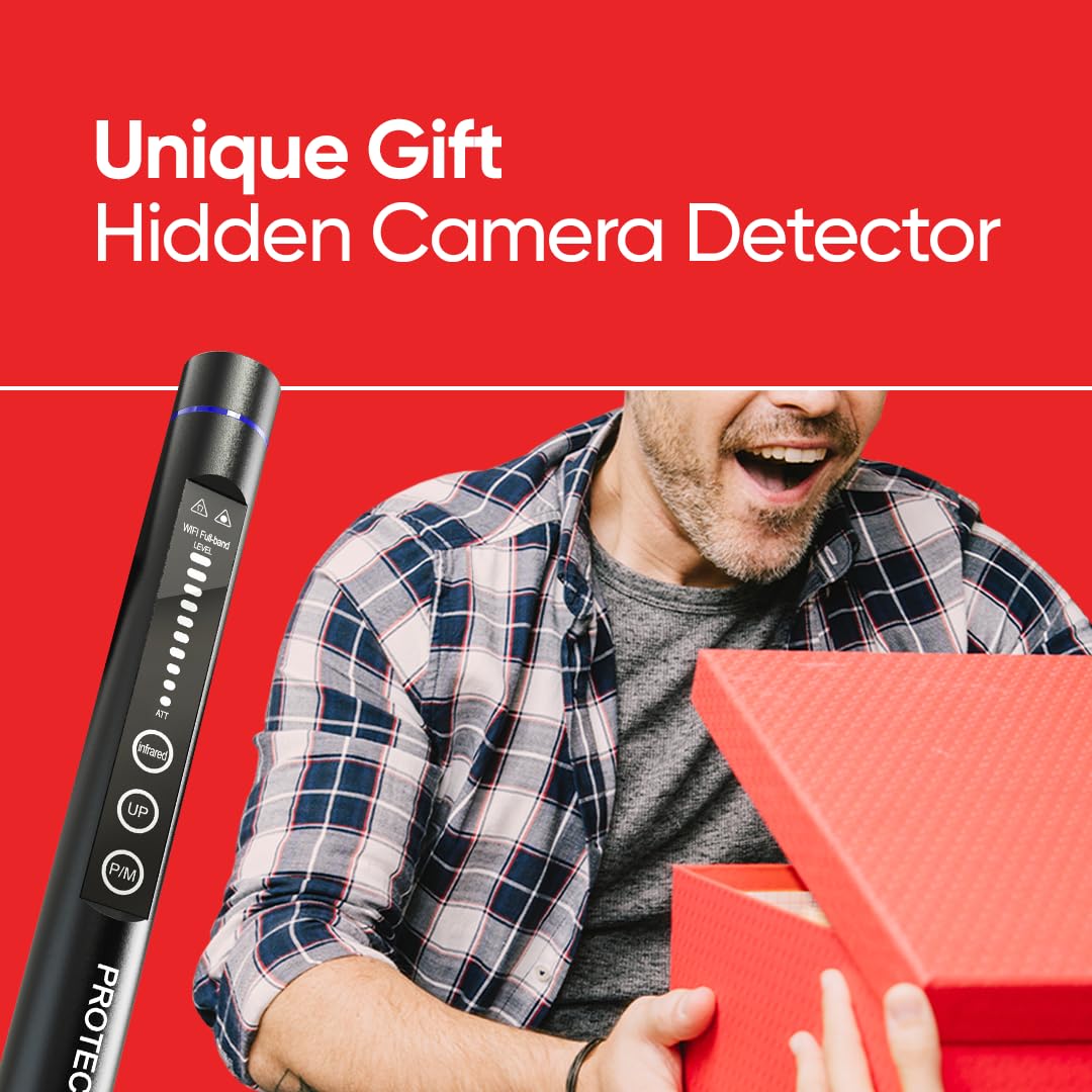 ORIONYX Hidden Camera Detector, Privacy Pen Anti-Spy Camera Finder, Bug and GPS Tracker Detector for Home, Office, and Travel - Hero Pen Hidden Device