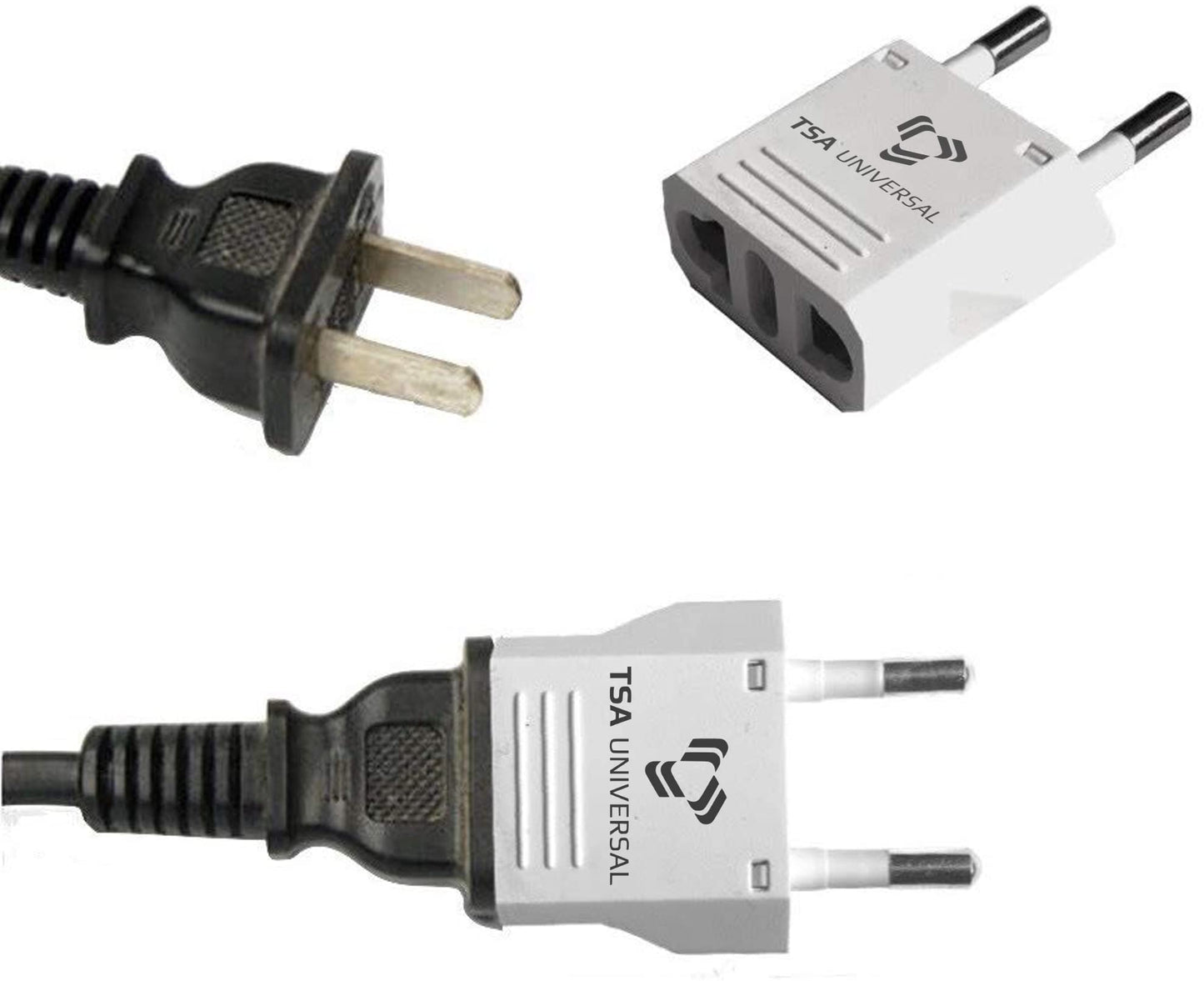 United States to Italy Travel Power Adapter to Connect North American Electrical Plugs to Italian Outlets for Cell Phones, Tablets, eReaders…