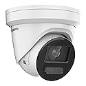 VisiSecure 4K 8MP Color-Vu Hik PoE IP Camera DS-2CD2387G2-LU, Color Night Vision, 130dB WDR, Human/Vehicle Detection, IP67 Weatherproof, 24/7