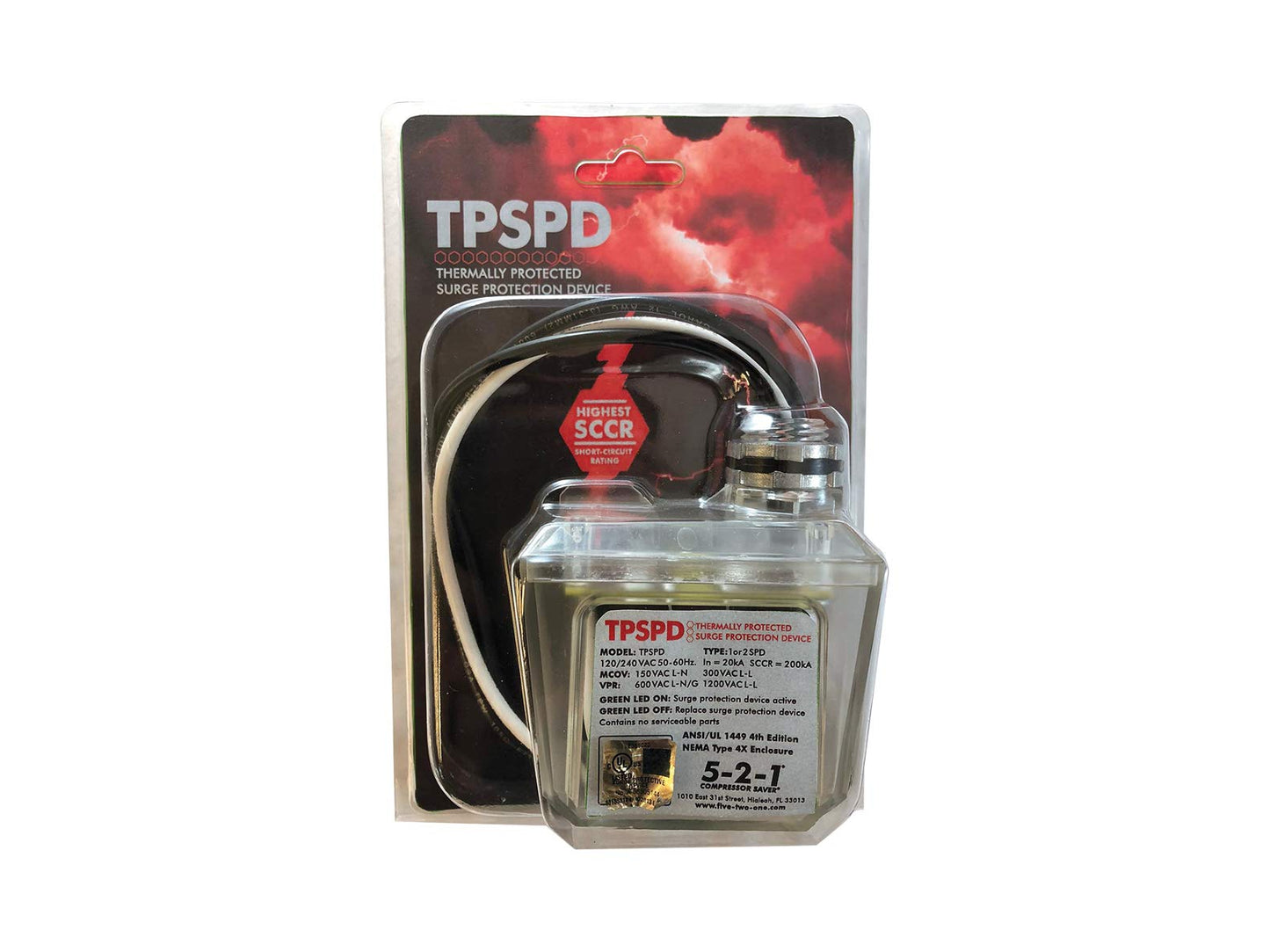 CPS 5-2-1 TPSPD Thermally Protected Surge Protection Device