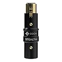 Coda MB-Stealth in-Line Microphone Preamp Mic Gain Booster for Dynamic and Ribbon Mics - 48V Phantom Power Mic Preamp with 28 db Clean Gain, Ultra Low