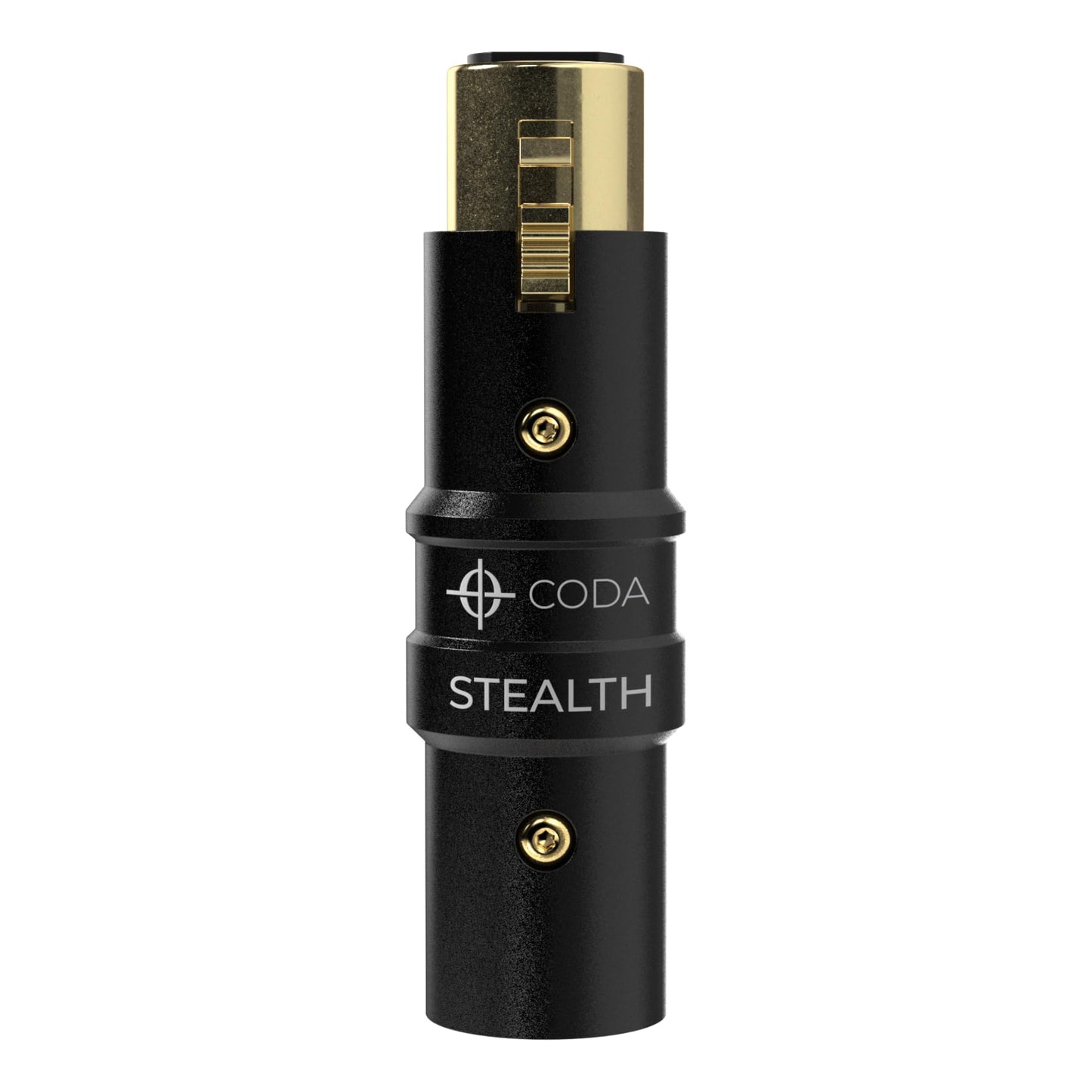 Coda MB-Stealth in-Line Microphone Preamp Mic Gain Booster for Dynamic and Ribbon Mics - 48V Phantom Power Mic Preamp with 28 db Clean Gain, Ultra Low