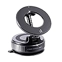 Yamhoy Vacuum Magnetic Suction Car Phone Holder Fold-able and and Hands-Free 360° Adjustable Rotation Phone Mount, Compatible with All Smartphones