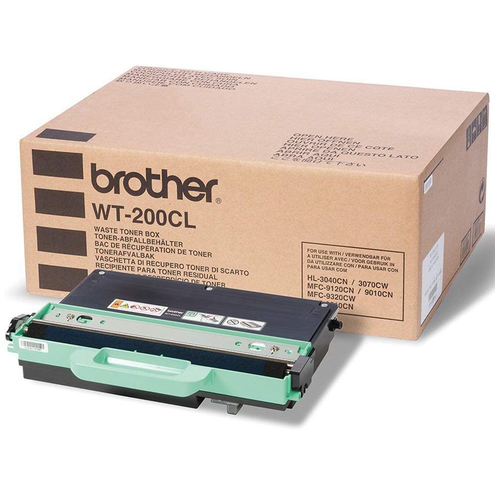 WT200CL Genuine Brother Waste Toner Pack, 50K Page-Yield