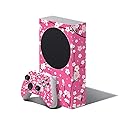 MightySkins Skin Compatible with Xbox Series S Bundle - Sakura Pink | Protective, Durable, and Unique Vinyl Decal wrap Cover | Easy to Apply, Remove