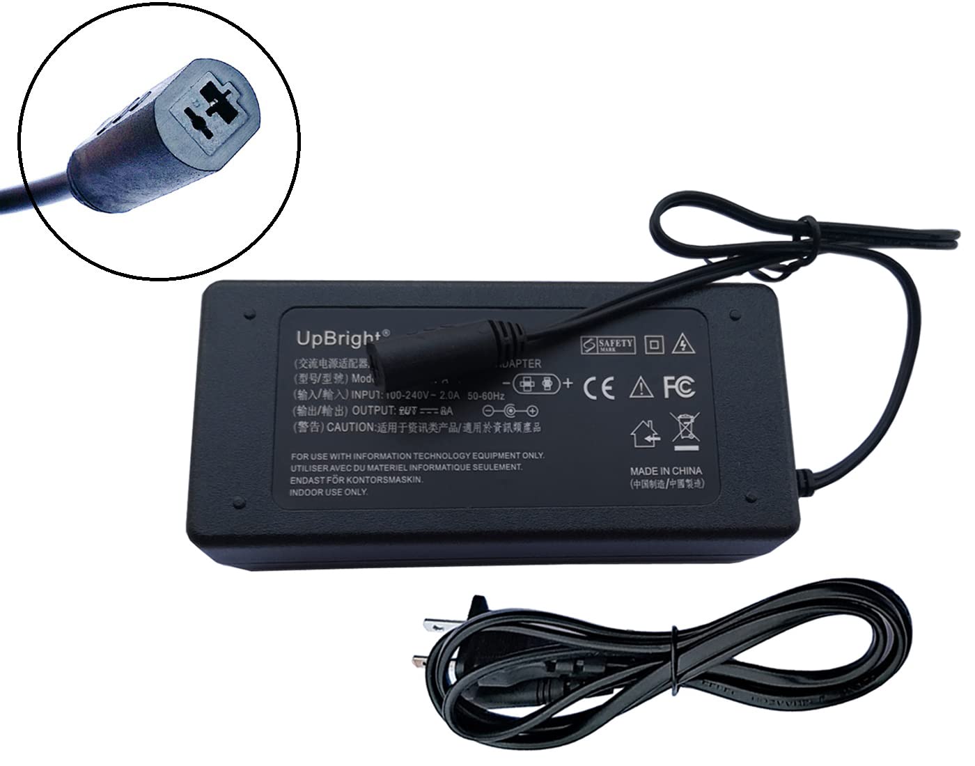 UpBright 2-Prong 29V AC Adapter Compatible with YH-A290020-A W52RA73-29 YH-A290018-A Shenzhen RBD W52RA73-290018 W52RA628-290018 W52RA198-290018 Lift…