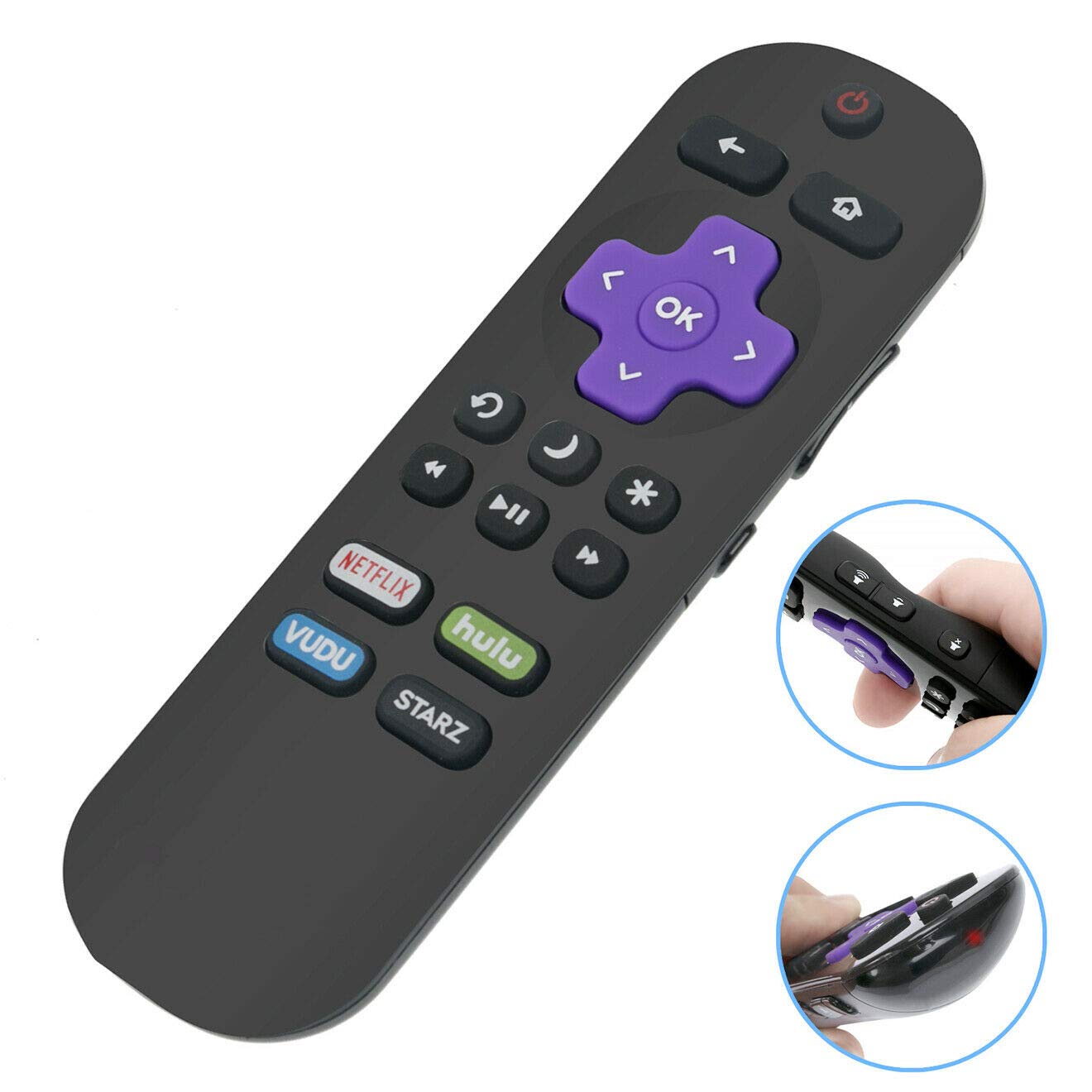 New 101018E0011 Replace Remote Control for Element TV E4SW5017RKU E4SW5518RKU E2SW6518RKU