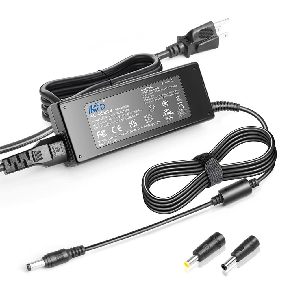 KFD 48V AC DC Adapter for Reolink RLN8-410 Swann NVR DVR Video Recorder NVR8-7085 NVR8-7300 NVR8-7450 NVR-87400 NVR8-8580 Lorex LNR110 LNR118 Q-See…