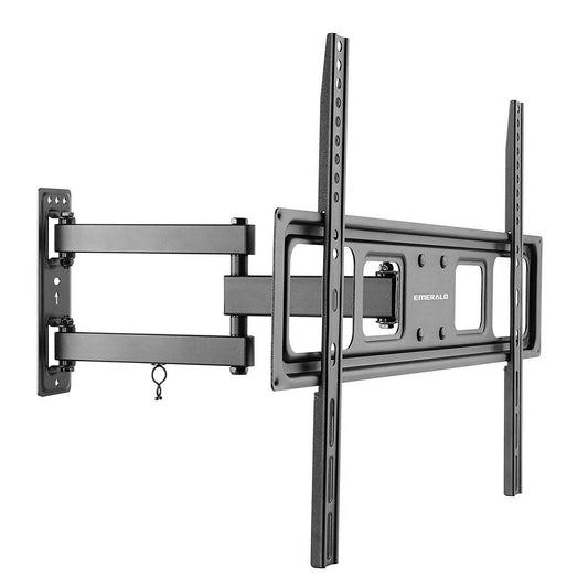 Emerald Full Motion TV Wall Mount Bracket for 32-85 inch TVs - Full Swivel Mount for Flat and Curved TVs