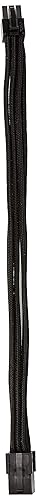 Silverstone Tek Sleeved Extension Power Supply Cable with 1 x 6-Pin to PCI-E 6-Pin Connector (PP07-IDE6B)