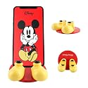 Disney Mickey Mouse and Friends Feet Cell Phone Stand with Bonus Decal Sticker- Cell Phone Holder for Home/Office-Universal Desk Phone Stand