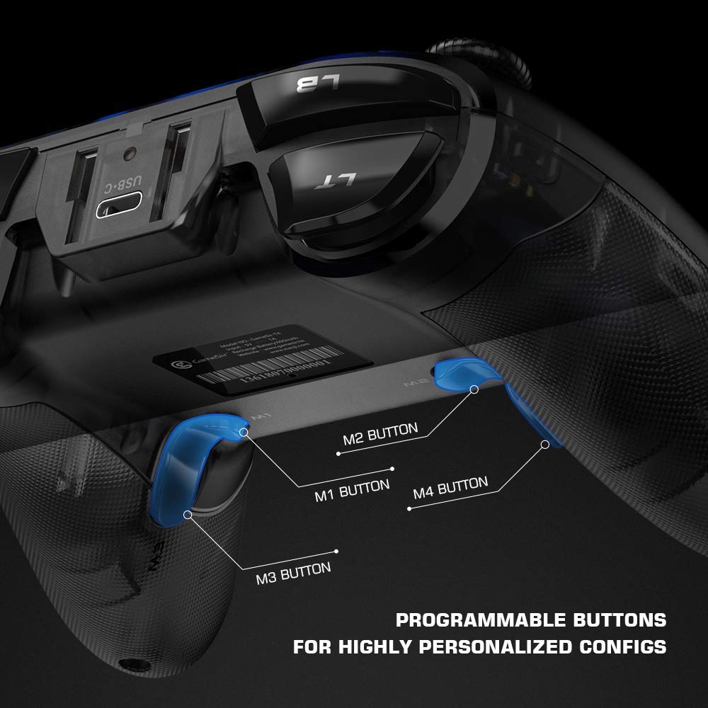 GameSir T4 pro Wireless Bluetooth Game Controller for Windows 7 8 10 PC/iOS/Android/Switch, Dual Shock USB Mobile Phone Gamepad Joystick for Apple
