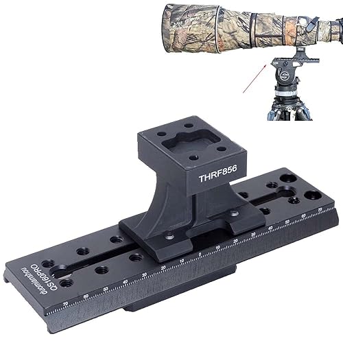 iShoot Lens Collar Foot Tripod Mount Ring Base Compatible with Canon RF 400mm f/2.8L is USM, RF 600mm f/4L is USM & RF 800mm f/5.6L is USM, Support