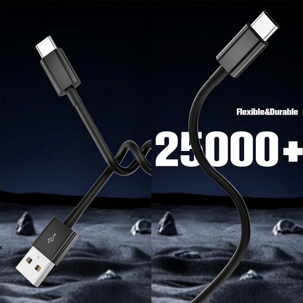 Podokas USB Type C Charger, Compatible with Beats Solo 4, Studio Pro Pill, Headphones Charger Compatible with Earbuds, Studio Buds Plus+ Flex, Fit Pro