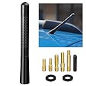 Bingfu Vehicle Roof Mount Antenna Mast 4.7 inch Carbon Fiber Car Antenna Replacement