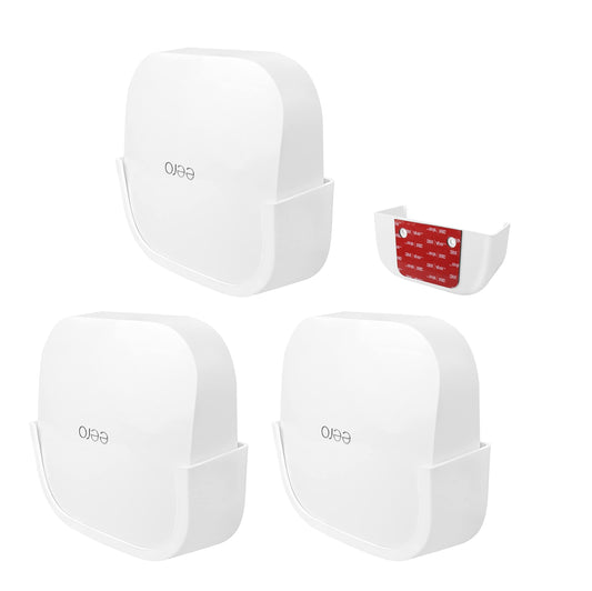 Wall Mount for eero Pro 6, Adhesive Holder for Mounting erro Pro 6 Tri-Band mesh Wi-Fi 6 (3 Pack)