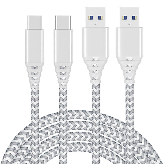 10FT 10FT USB Type C Charger Cable Cord for Samsung Galaxy S22 Plus Ultra A13 A14 A51 A02S A32 5G A72 A50 S10 Plus S10E S8,Note 10 9 20,A41 A31