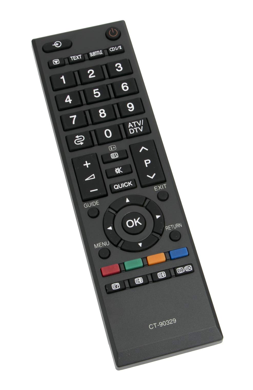 New CT-90329 Replaced Remote Control for Toshiba 42HL800AZ 42SL700A 50L2300A 40RV700A 42HL800A