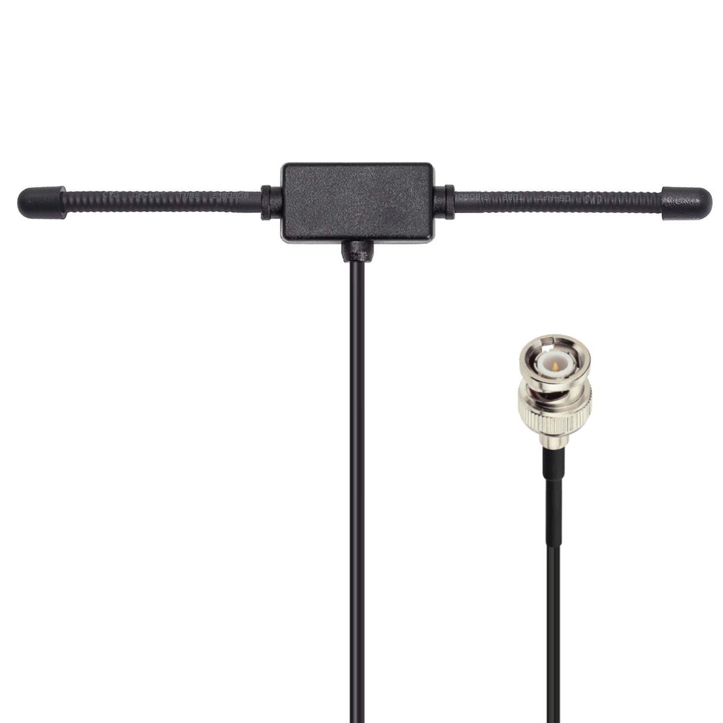 Bingfu VHF UHF Car Truck Police Scanner Adhesive Mount Antenna Vehicle Mobile Ham Amateur Radio BNC Male Dipole Antenna Compatible with Uniden Bearcat