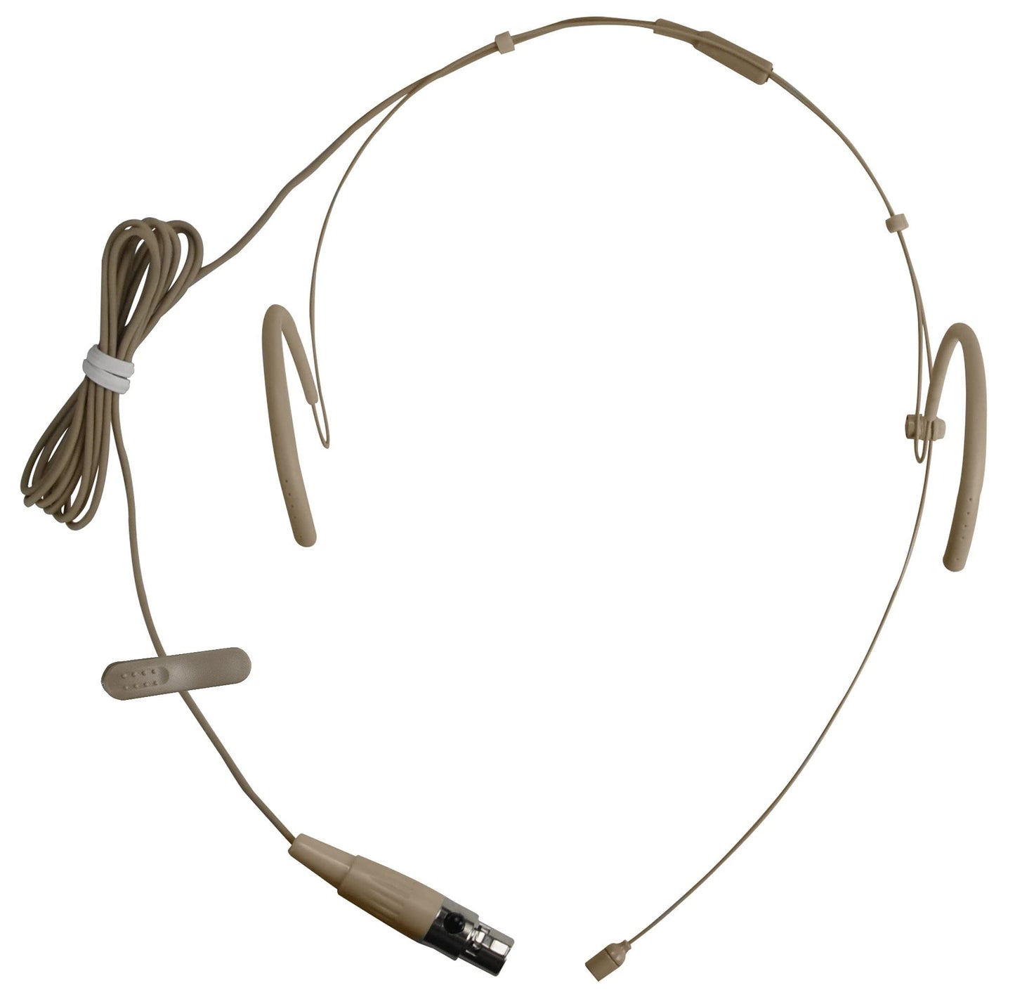 Single Ear Hanging Headset Microphone (for Shure type 4 pin mini plug SKIN)