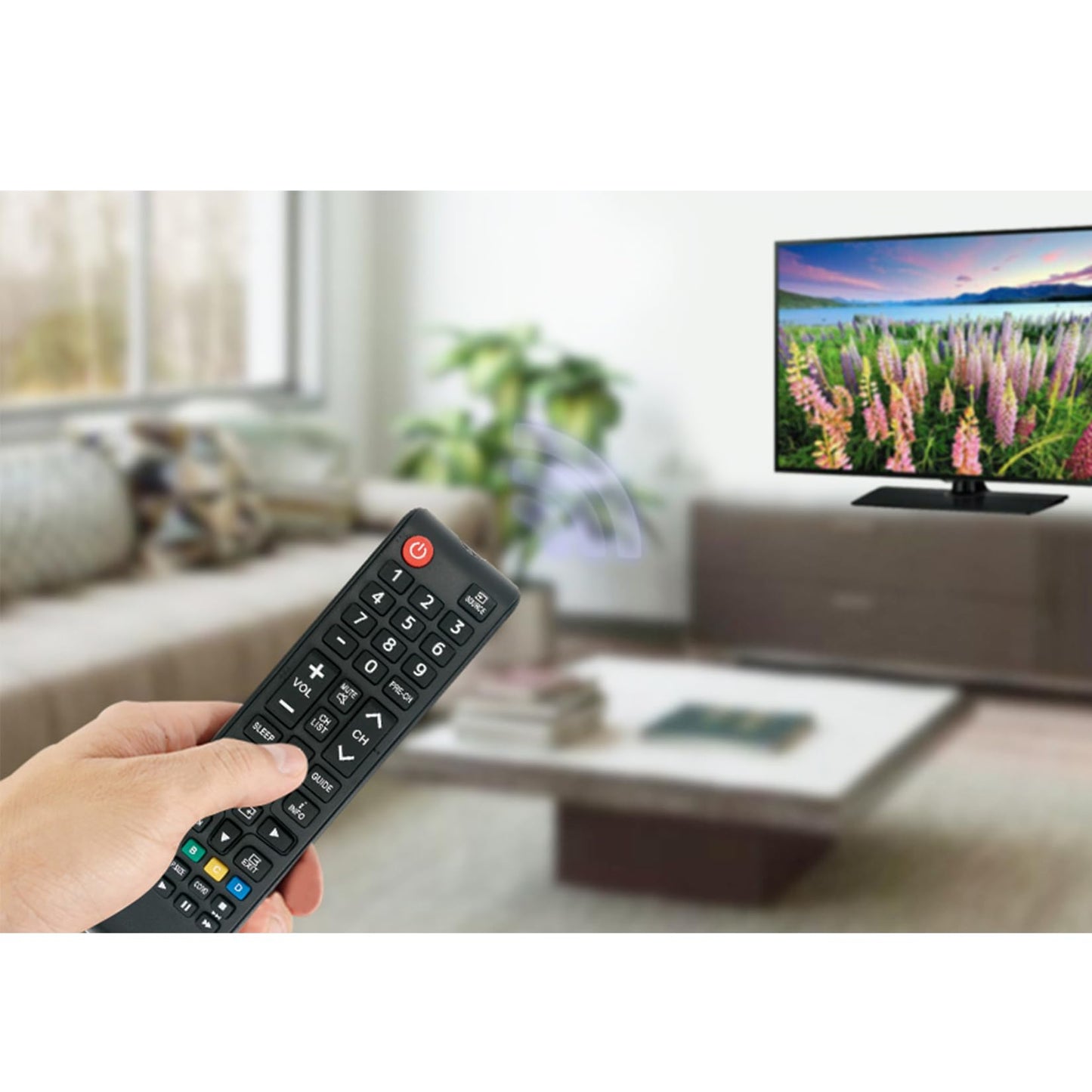 Remote Control Replacement Applicable for Samsung TV UN40NU7100FXZA UN43NU7100FXZA UN50NU7100FXZA UN55NU7100FXZA UN58NU7100FXZA UN65NU7100FXZA