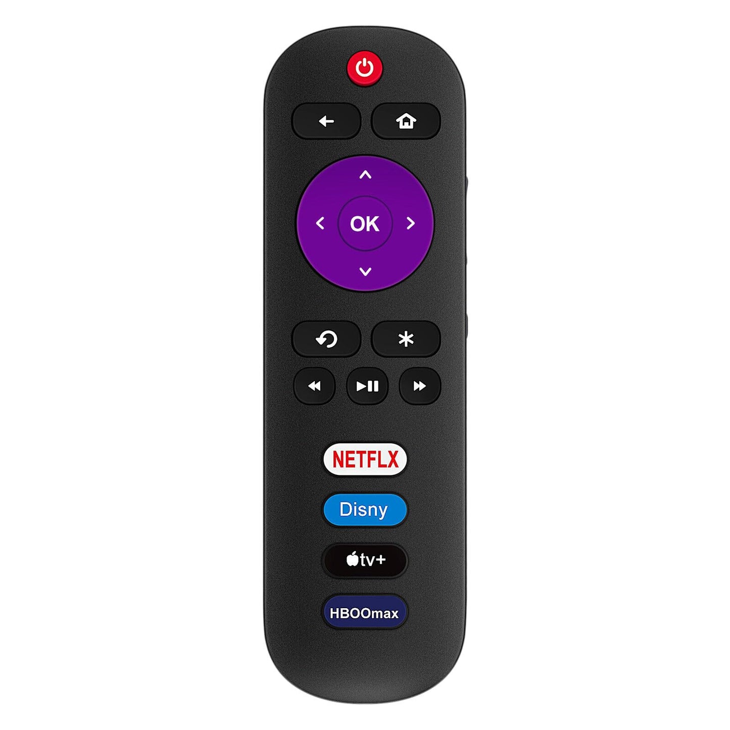 Amtone RC280 OEM Replacement Universal TV Remote Control Compatible with All TCL Roku TVs. ?Only Works with Roku TVs, Not for Roku Stick and Roku Box?