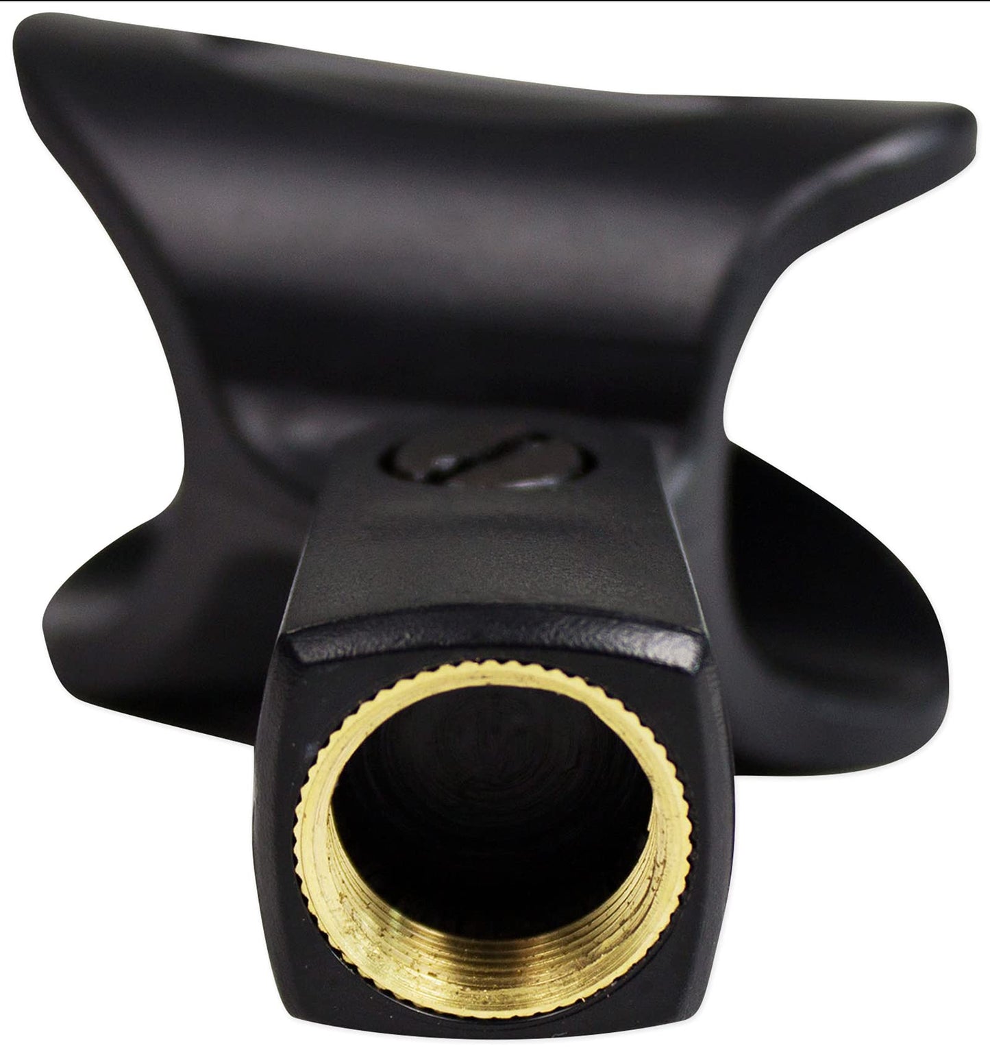 Rockville Universal Wireless Microphone Clip, Flexible Plastic, Copper Threading, 5/8" x 27, Secure Grip, Durable Build, Wide Compatibility, for Live