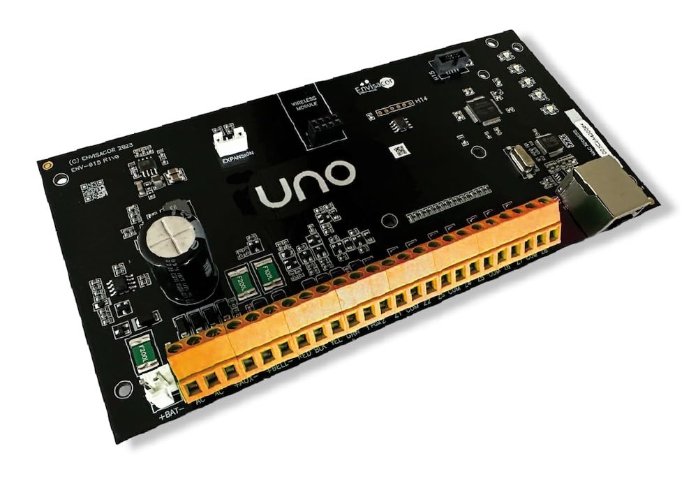 UNO IP Hybrid Professional Grade Alarm Panel. Supports 128 Zones/Users/FOBs. Home Automation Interface. LTE and RF Options.