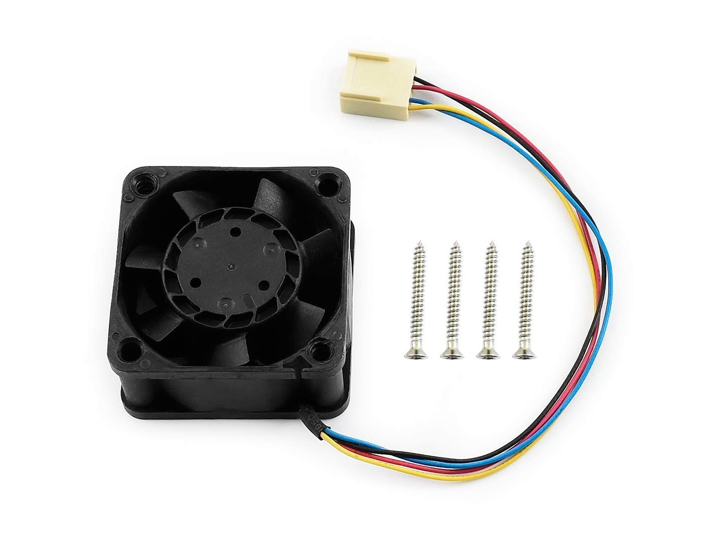 for Jetson Nano Case with Fan Acrylic Clear Case Enclosure 5V PWM Cooling Fan Strong Cooling Air with 4PIN Reverse-Proof Connector