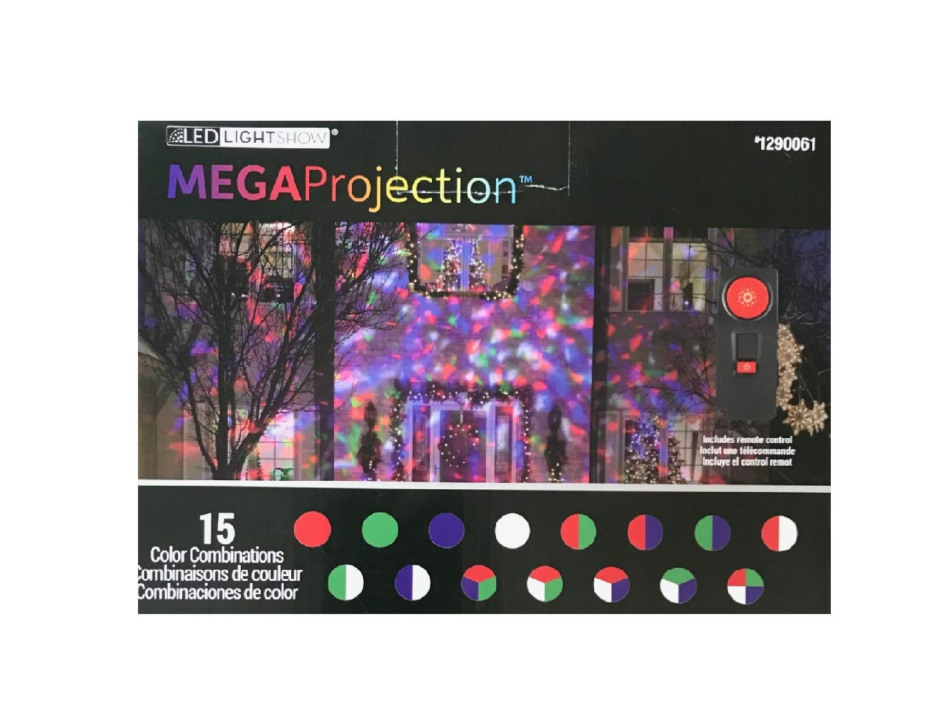 Gemmy MEGAProjection Multi-Effect Projector (75 Combinations) - Holiday Edition