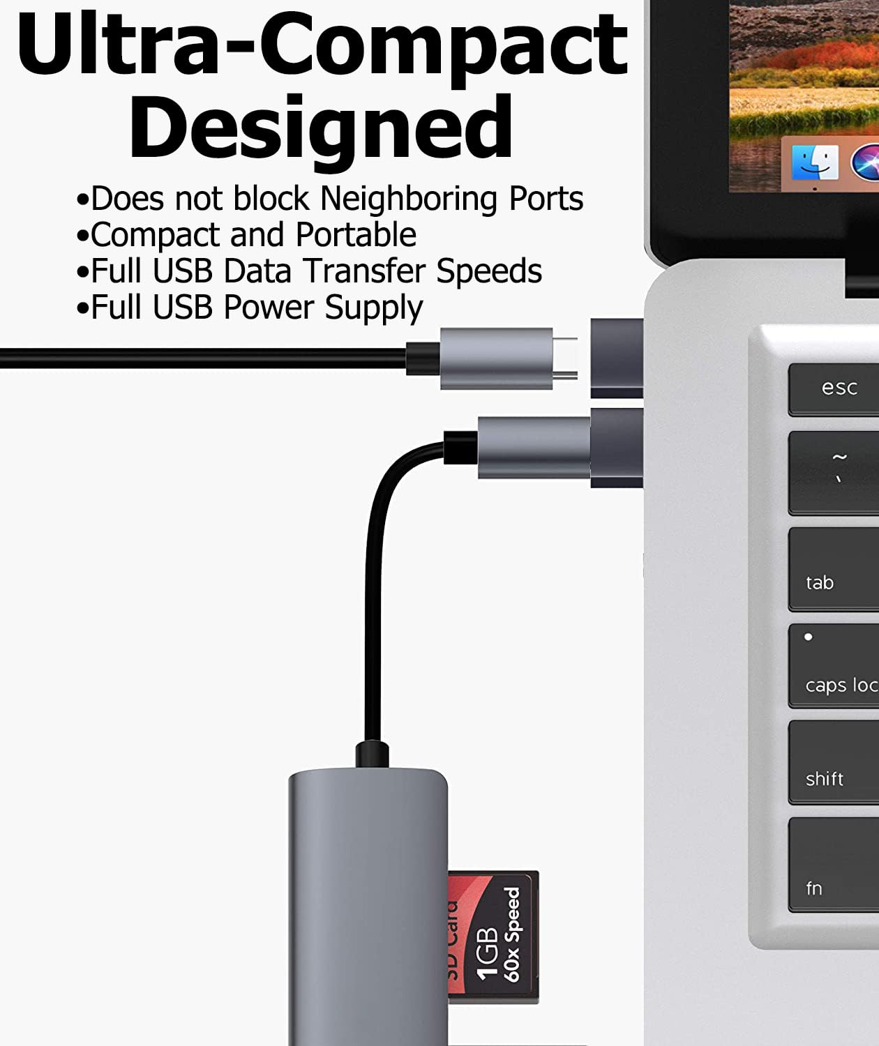 USB-C Female to USB 3.0 Male Adapter (2Pack) Compatible with Your Samsung Galaxy Book Pro 360 (15.6-inch) Multi use converting add Functions Such as…