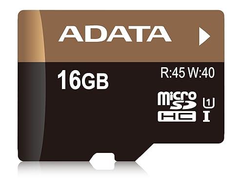 ADATA Premier Pro 16GB microSDHC UHS-I U1 Memory Card (AUSDH16GUI1-RA1)